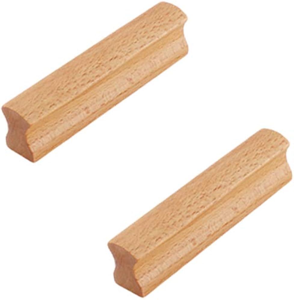 家具の取っ手ドア取っ手、木製 引き出し取っ手、食器棚取っ手セット、ドアハンドル、戸棚引手 ネジ 付き(単穴/64/96/128/192/224/320 / 400mm)(2pcs64mm)